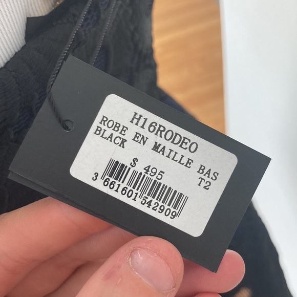 Maje Robe en Maille dress new w tags - Picture 3 of 5